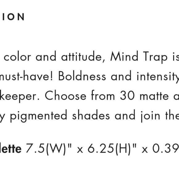 New 30 Colors Eyeshadow Palette "Mind Trap" by Kara Beauty - Picture 5 of 5